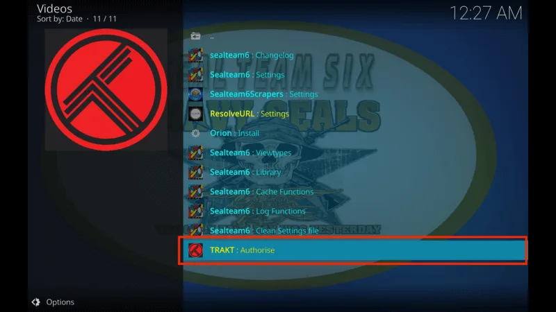 SealTeam6 Addon Setup Kodi